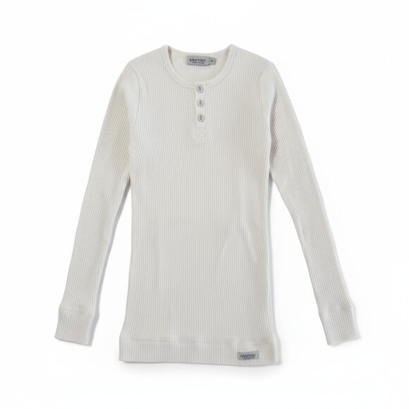 MARMAR COPENHAGEN - LONG SLEEVE TEE - 50%COTTON - IVORY - 8Y - NEW NO TAG - Picture 1 of 5